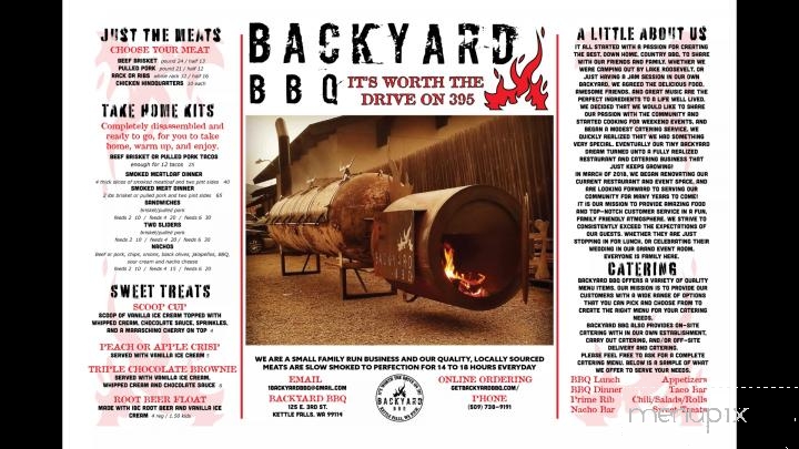 Backyard BBQ - Kettle Falls, WA